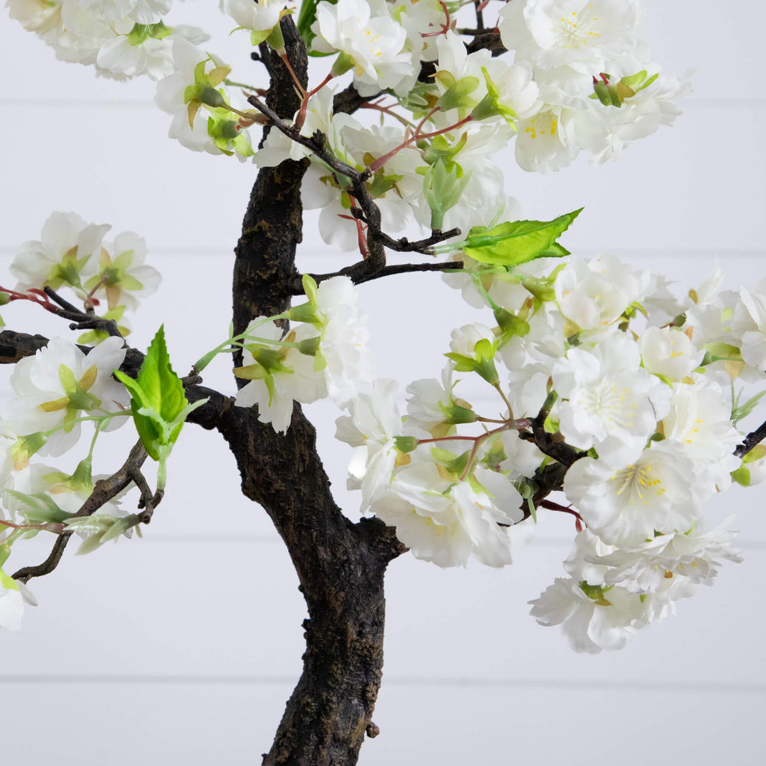 flowering cherry bonsai tree Nearly Natural Artificial Cherry Blossom Bonsai Tree, White