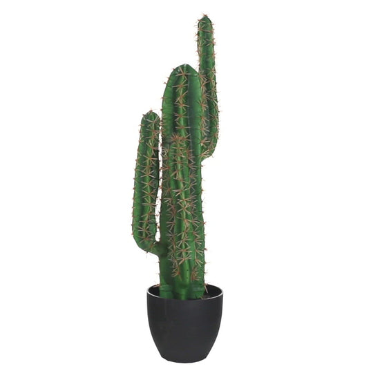 2.5’ Artificial Blue Myrtle Cactus Plant | Nearly Natural