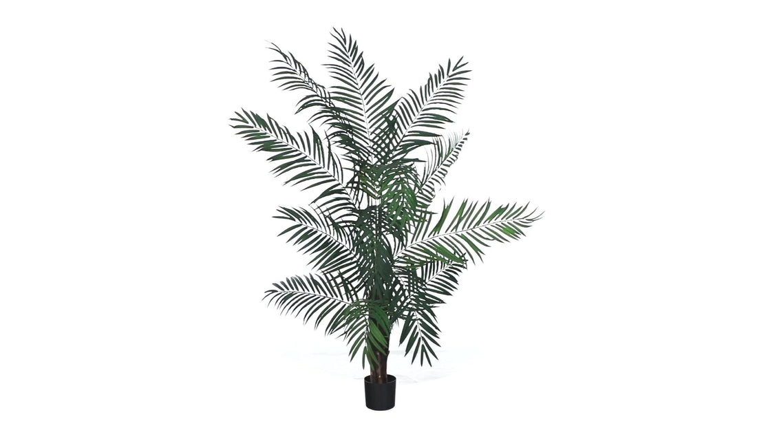 6 artificial potted areca palm tree 6' Areca Palm Tree