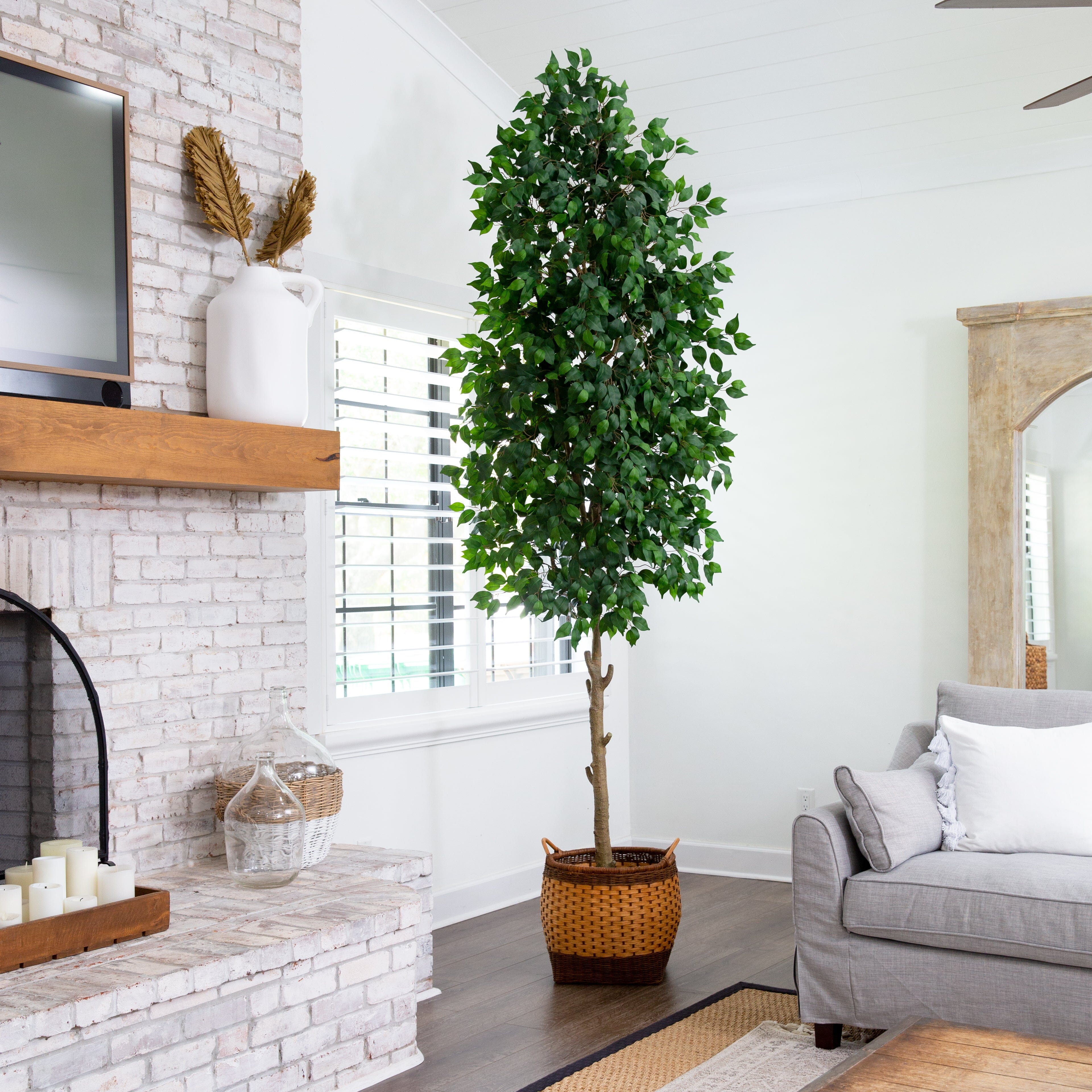 10’ Artificial Ficus Tree | Nearly Natural