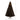 10’ Black Artificial Christmas Tree with 950 Clear LED Lights and 3056 Tips