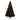 10’ Black Artificial Christmas Tree with 950 Clear LED Lights and 3056 Tips