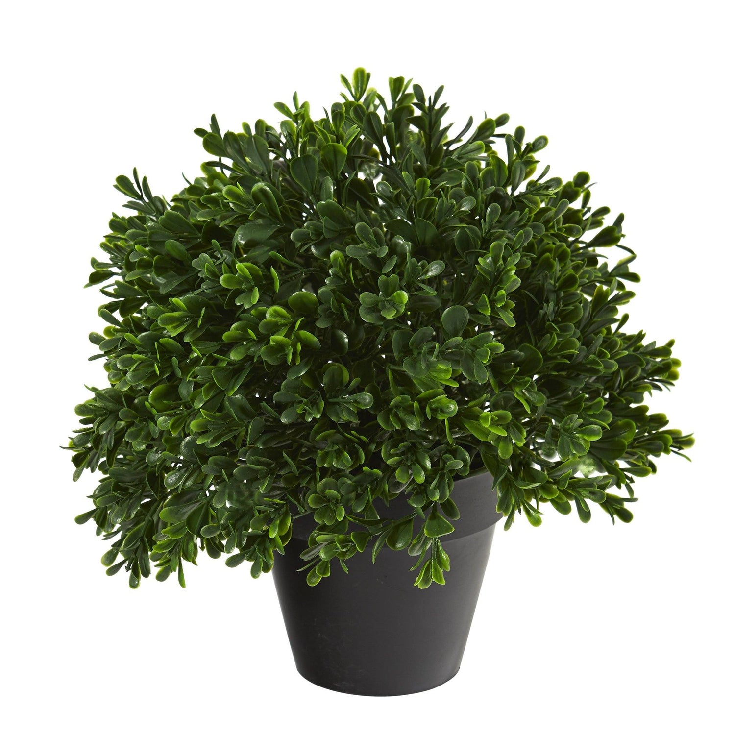 10” Boxwood Topiary Artificial Plant UV Resistant (Indoor/Outdoor)