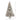 10' Flocked White River Mountain Pine Christmas Tree with Pinecones and 800 Clear LED Lights