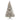 10' Flocked White River Mountain Pine Christmas Tree with Pinecones and 800 Clear LED Lights