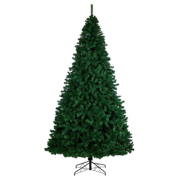 10' Northern Tip Artificial Christmas Tree with 800 Clear LED Lights and 2200 Bendable Branches
