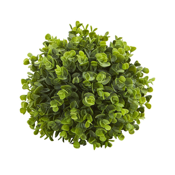 11” Eucalyptus Decorative Artificial Ball (Set of 4)