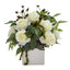 11” Rose and Mixed Greens and Berries Artificial Arrangement