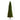 11’ Slim Green Mountain Pine Christmas Tree with 950 Clear LED Lights and 2836 Bendable Branches