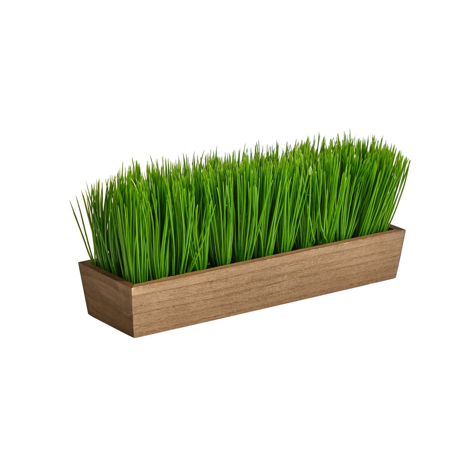 12” Grass Artificial Plant in Decorative Planter