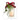 12" Holiday White Lantern With Berries, Pine and Plaid Bow Christmas Table Arrangement"