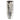 13” Designer Silver Cylinder Vase