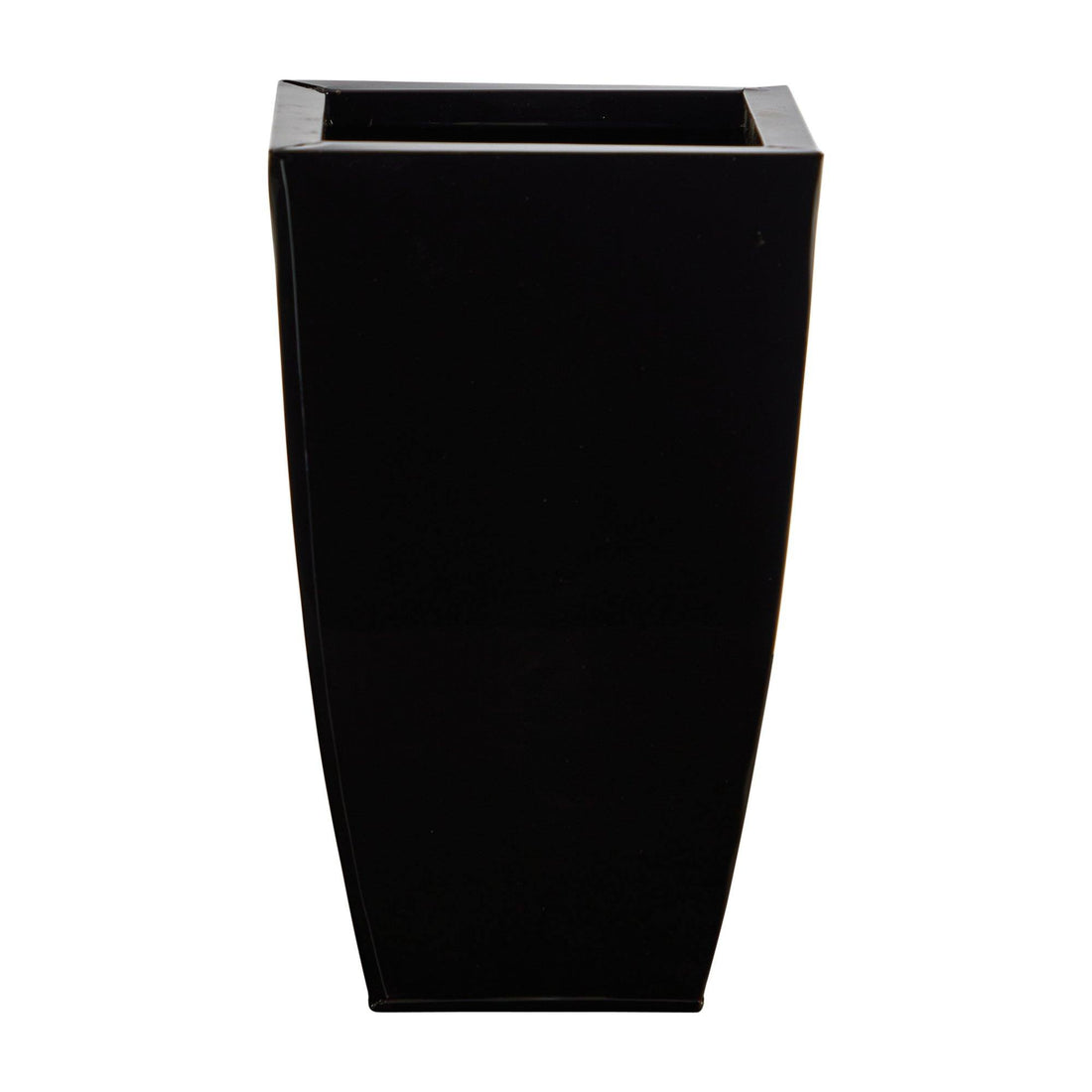 tapered square planter pot 13” Tapered Square Metal Planter