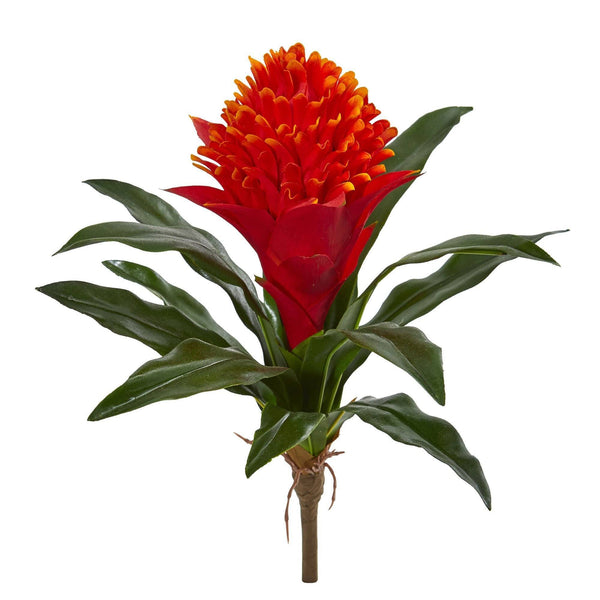 14” Bromeliad Artificial Flower (Set of 8)