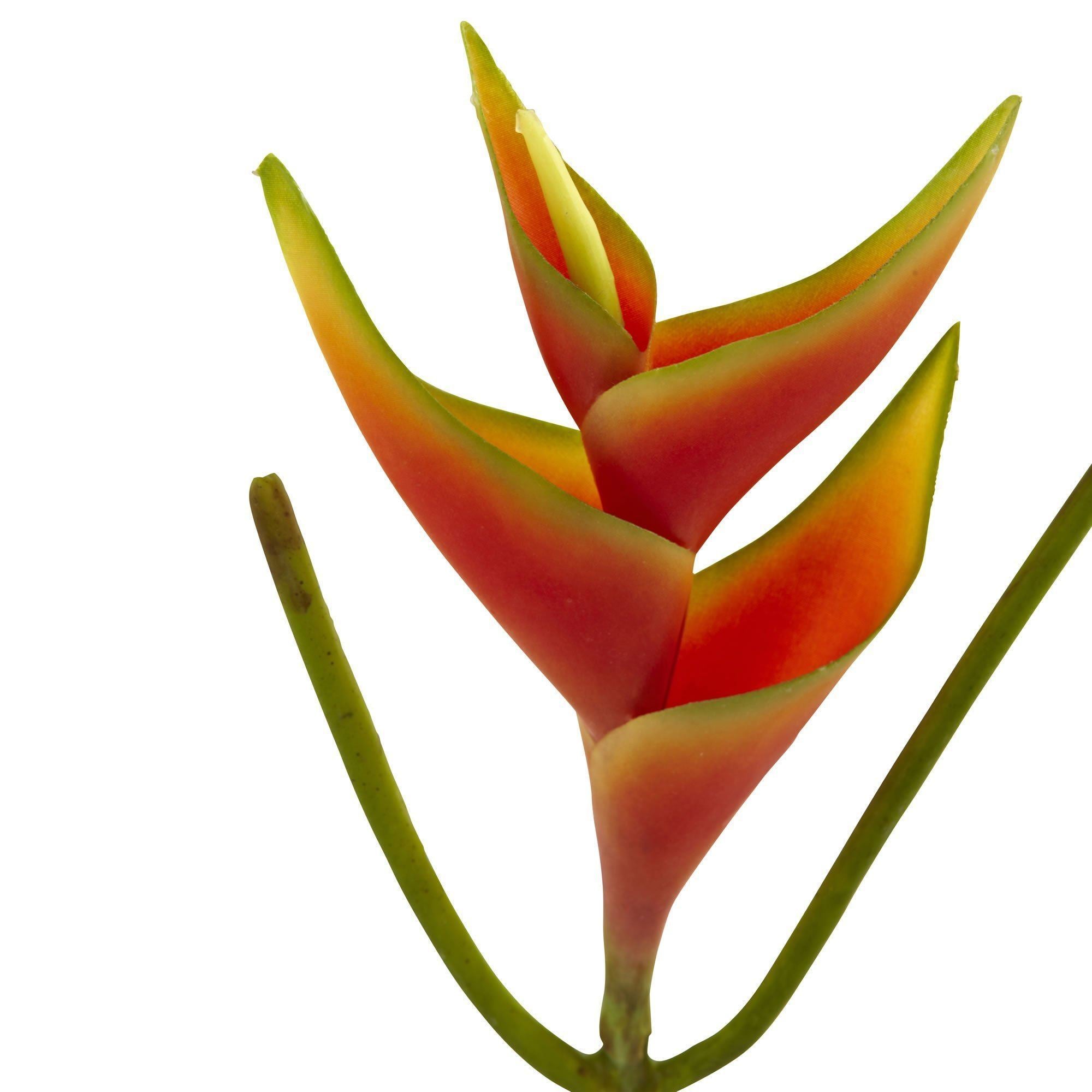 14'' Mini Heliconia Artificial Flower (Set of 6) | Nearly Natural