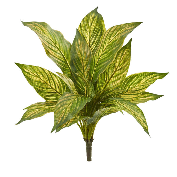 14” Musa Leaf Artificial Plant (Set of 12)