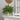 15” Boston Fern Artificial Plant with Tuscan Ceramic Green Scroll Planter