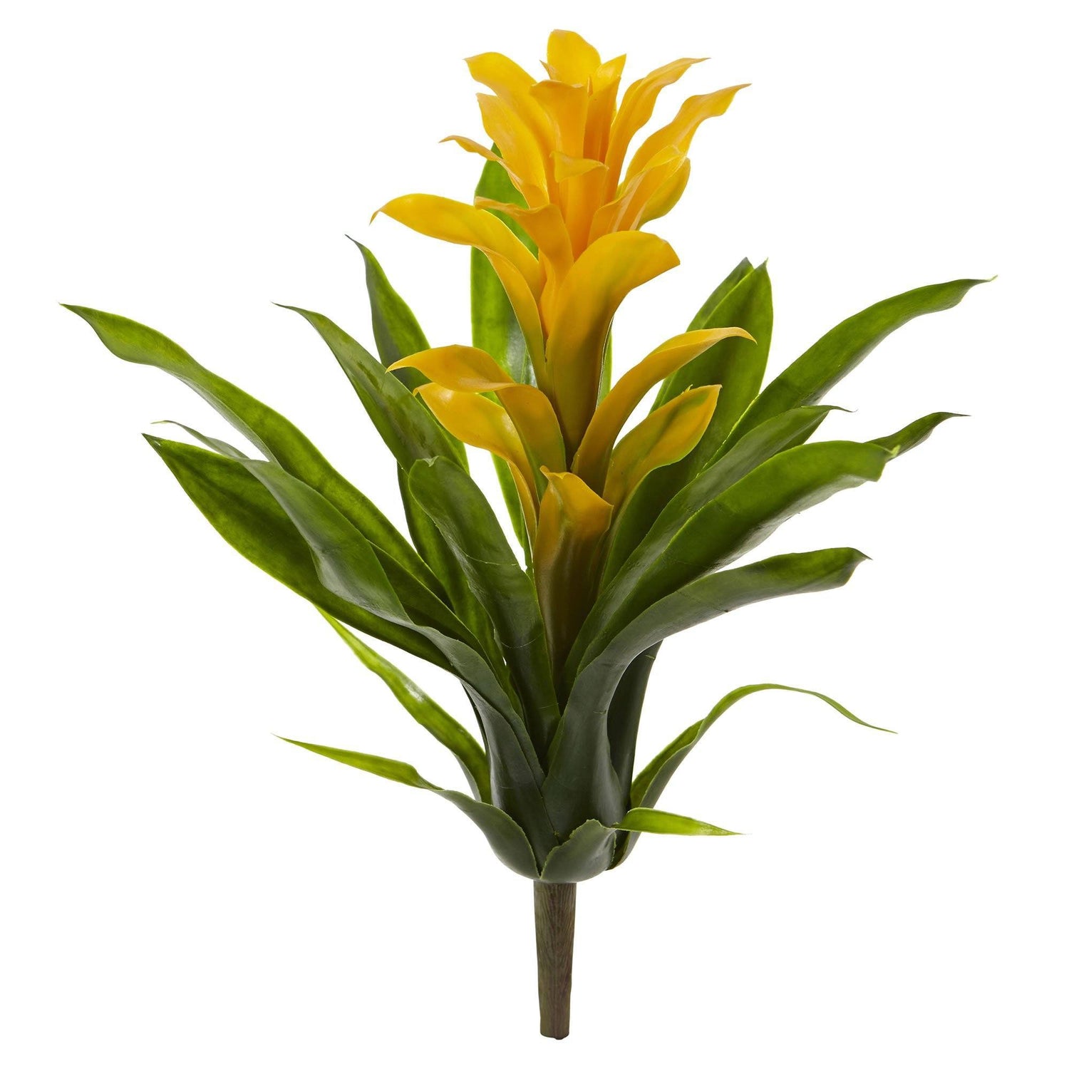 15” Artificial Bromeliad Flower (Set of 4)