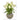 15” Tulip Artificial Arrangement in Decorative Vase