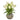 15” Tulip Artificial Arrangement in Decorative Vase