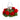 16” Artificial Geranium Candelabrum