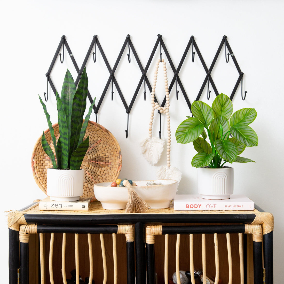 large planter for snake plant 16" Artificial Sansevieria Snake Plant with Decorative Planter