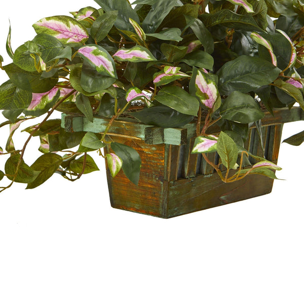 16” Hoya Artificial Plant in Decorative Planter