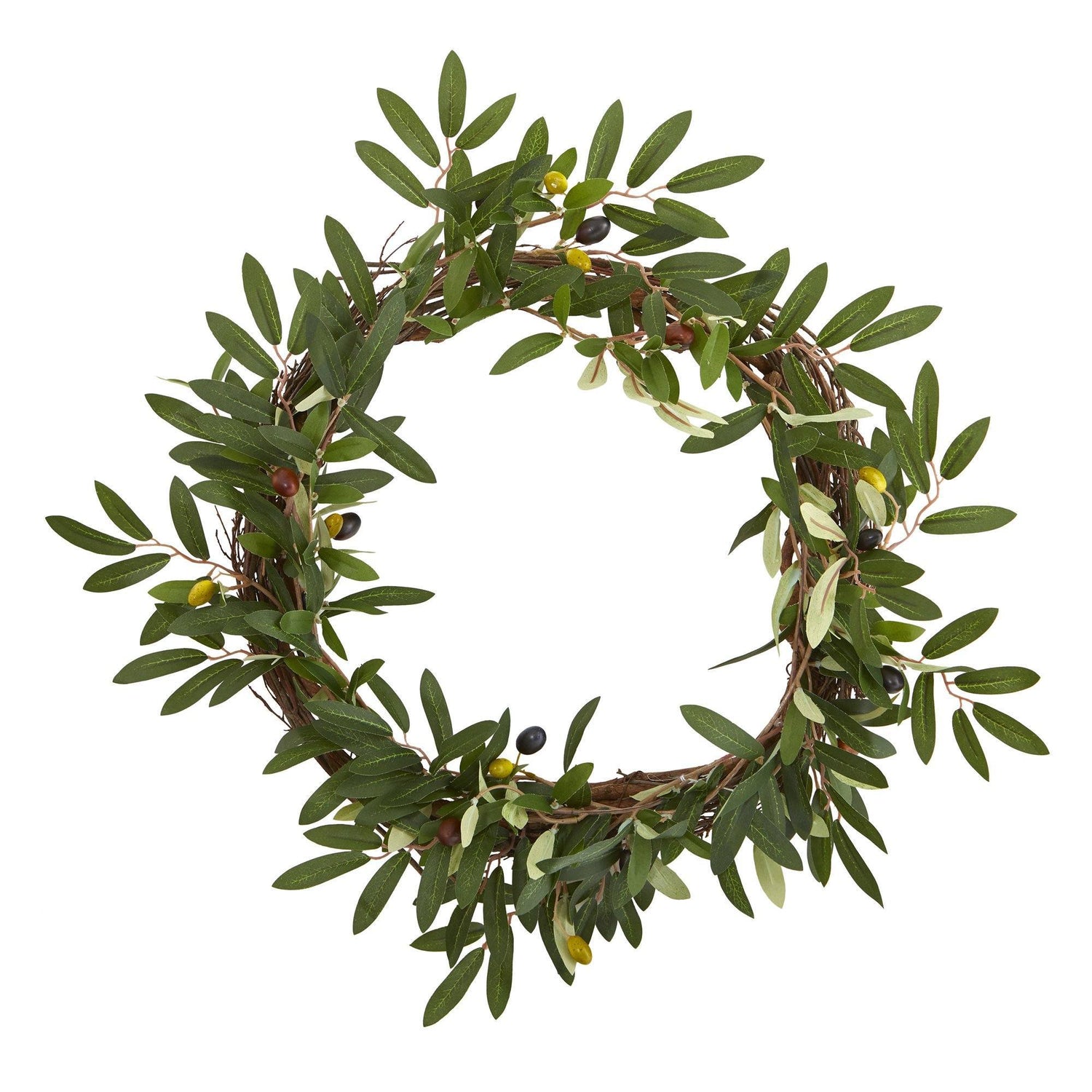 16” Olive Artificial Wreath