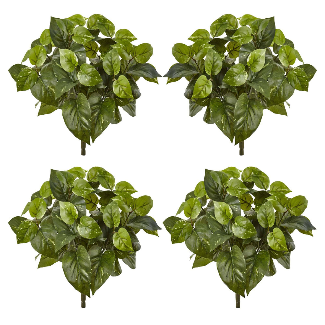 nearly natural pothos Nearly Natural 16-in Pothos Artificial Plant (Set of 6)