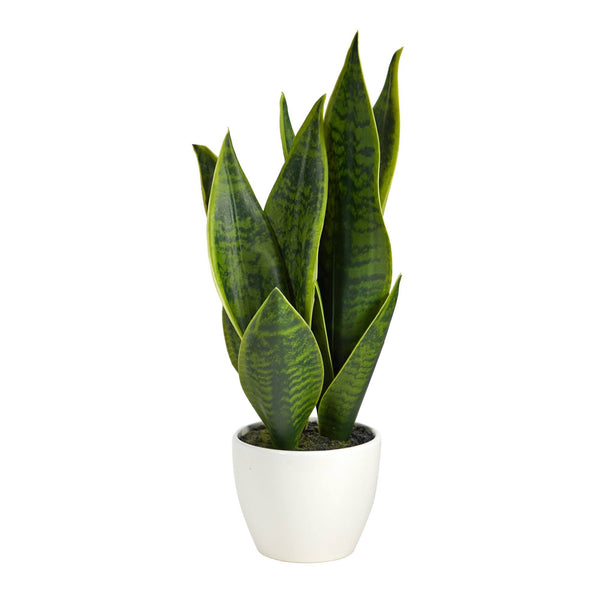 16” Sansevieria Artificial Plant