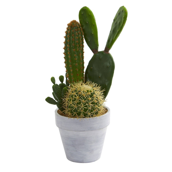 17” Cactus Artificial Plant
