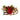 18” Christmas Sleigh with Poinsettia, Berries and Pinecone Artificial Arrangement with Ornaments