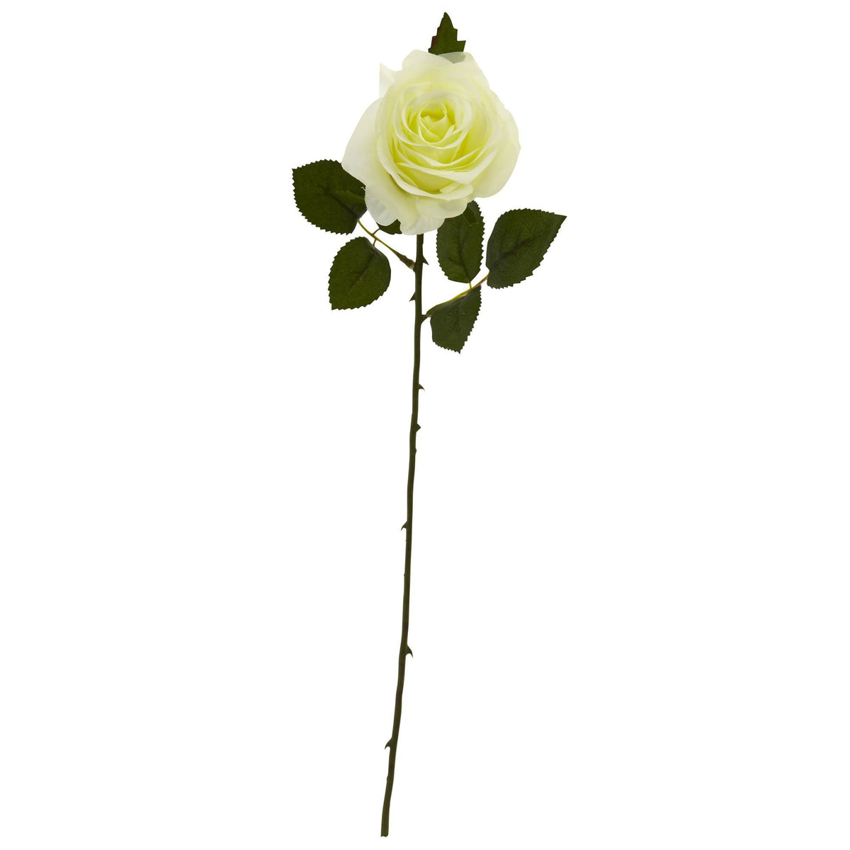 Natural Roses Faux 18” Rose Artificial Flower (Set of 24) 2179-S24 Nearly Natural