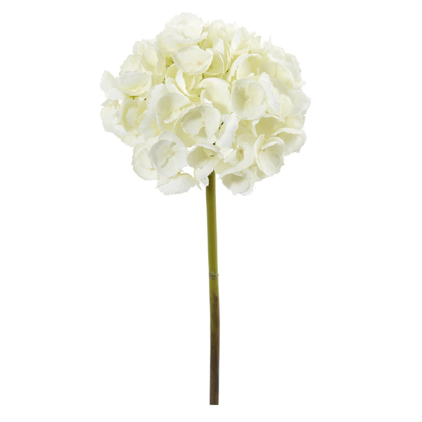 19” Hydrangea Artificial Flower Set (Set of 3 Flower Stems)