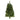 2' Flat Back Wall Hanging Artificial Christmas Tree with 20 Clear LED Lights