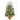 2’ Winter Frosted Artificial Christmas Tree with 35 LED Lights in Burlap Base