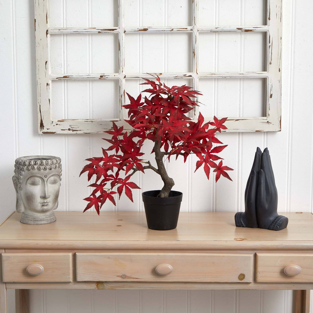 artificial maple bonsai tree 20” Autumn Maple Bonsai