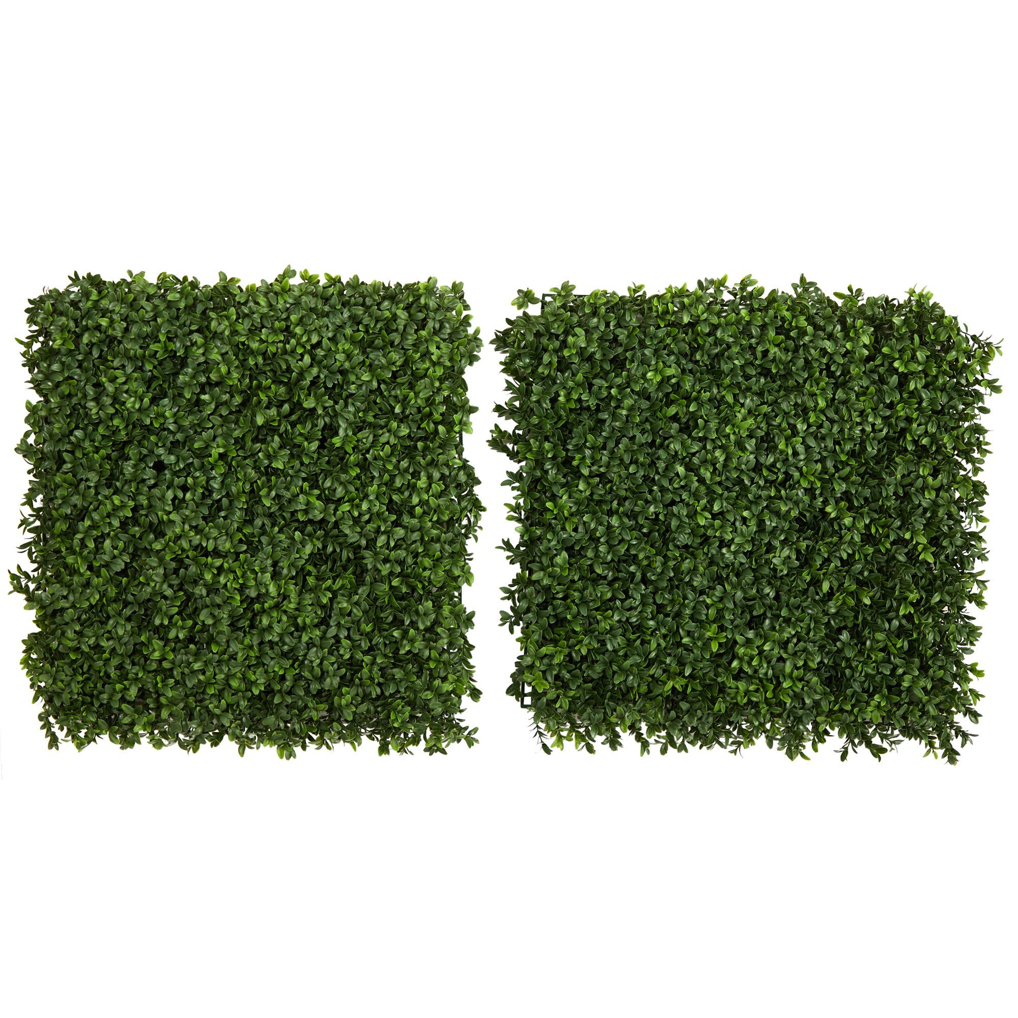 20” Boxwood Artificial Wall Mat (Indoor/Outdoor) (Set of 2) | Nearly ...