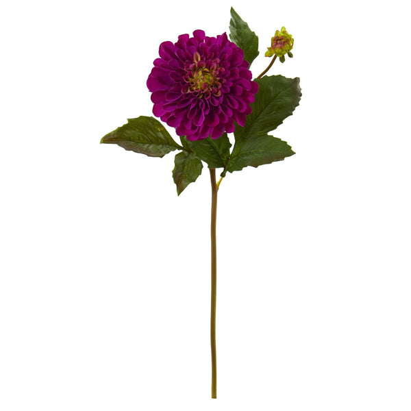 20” Dahlia Artificial Flower (Set of 6)