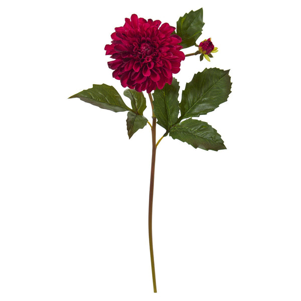 20” Dahlia Artificial Flower (Set of 6)