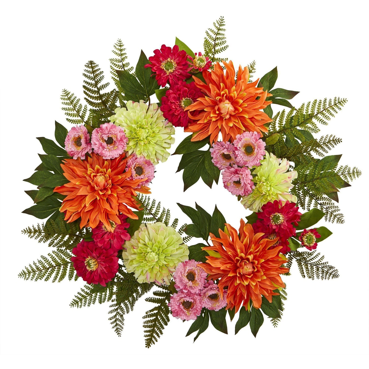 20” Dahlia Wreath