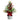 20" Holiday Winter Greenery, Pinecone and Berries with Buffalo Plaid Bow Christmas  Arrangement"