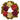 20” Hydrangea Berry Artificial Wreath