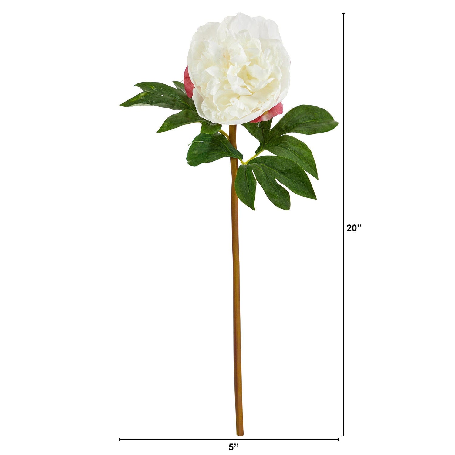 20” Peony Artificial Flower (Set of 3)