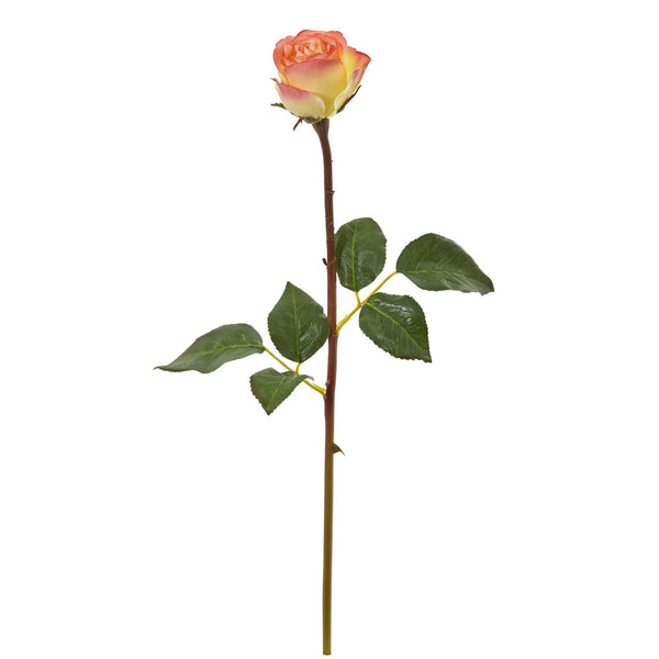 20” Rose Bud Artificial Flower (Set of 12)