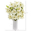 21” Anemone Artificial Arrangement in White Vase