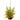 21” Fern Artificial Plant in Metal Hanging Basket