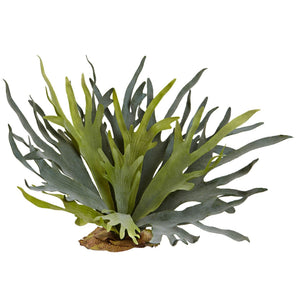 21” Artificial Staghorn Fern (Set of 2)