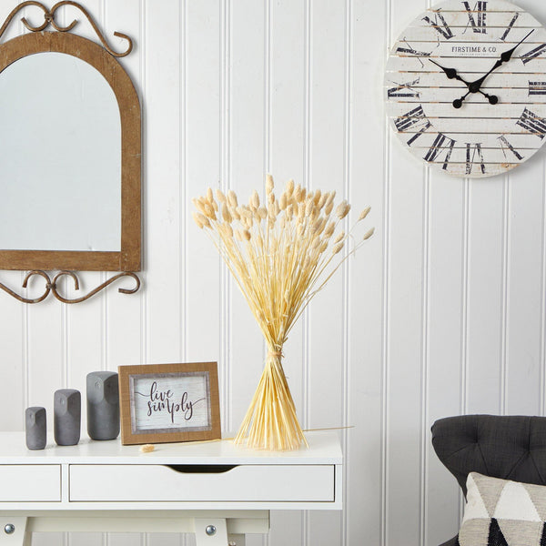 22” Dried Wheat Stalks Artificial Flower (Set of 2)