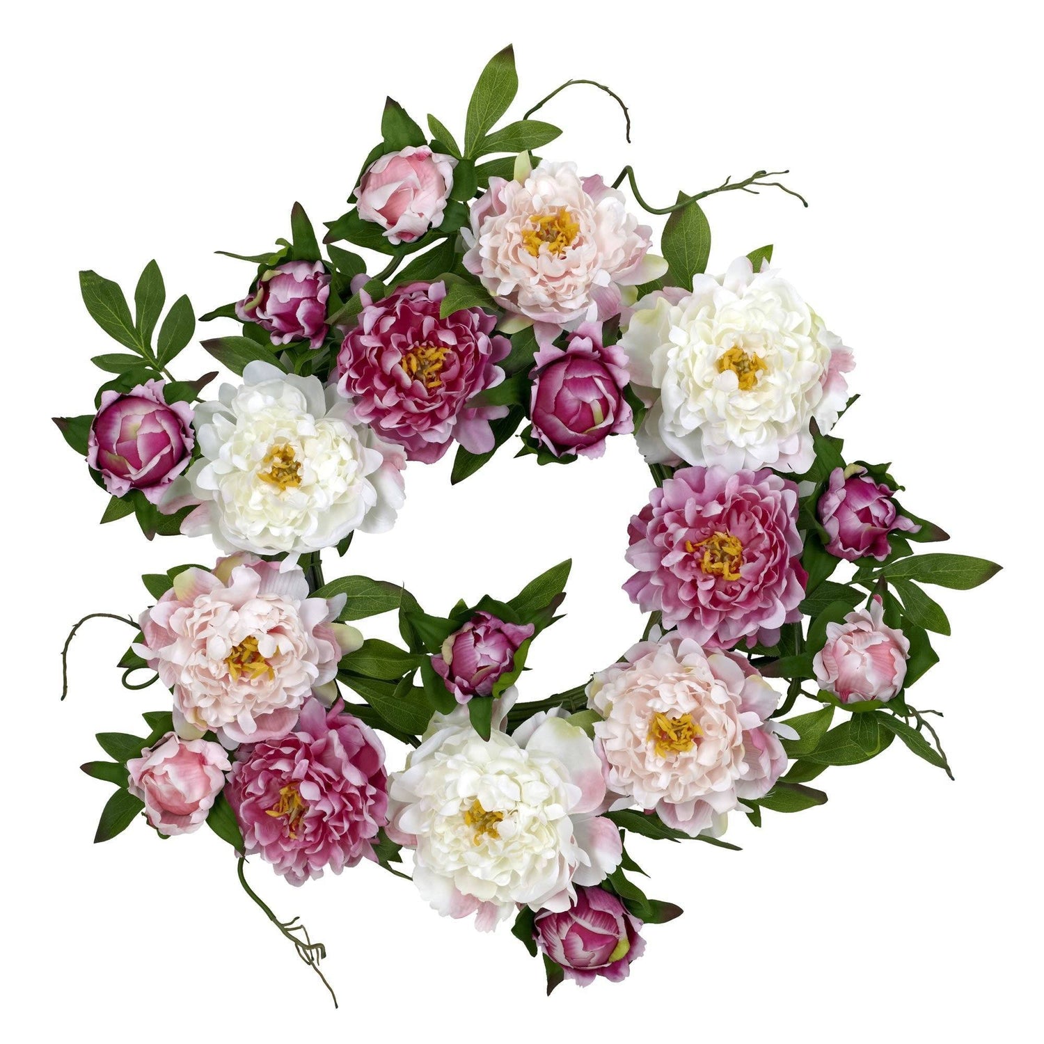 22" Peony Wreath"